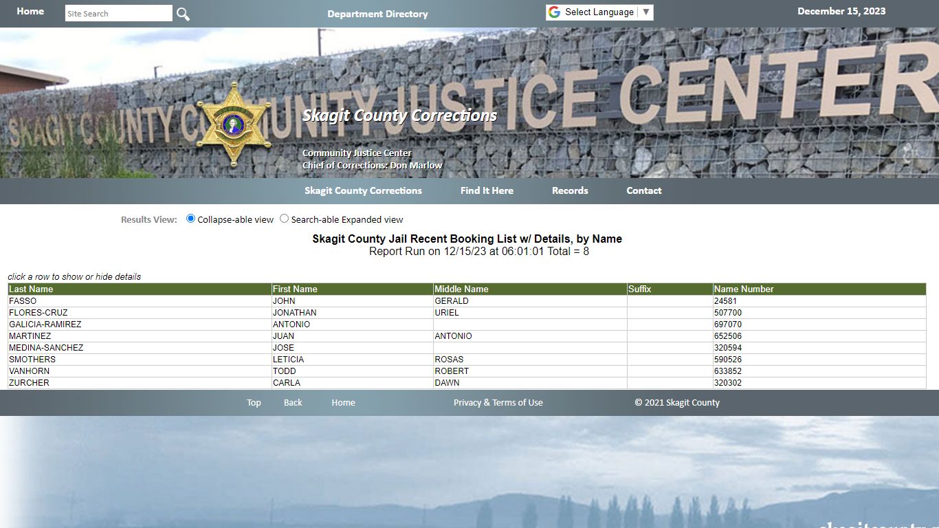 Skagit County Corrections - Skagit County, Washington